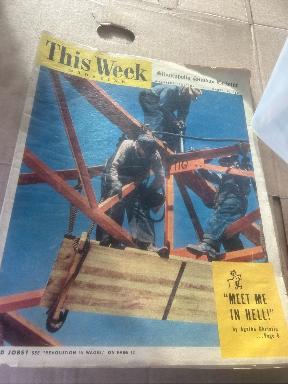 Vintage 'This Week' Magazine 1947